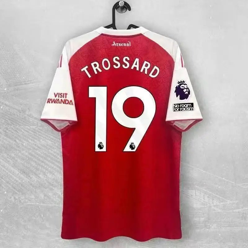 Arsenal FC Saliba #2 Home Jersey Red - 10