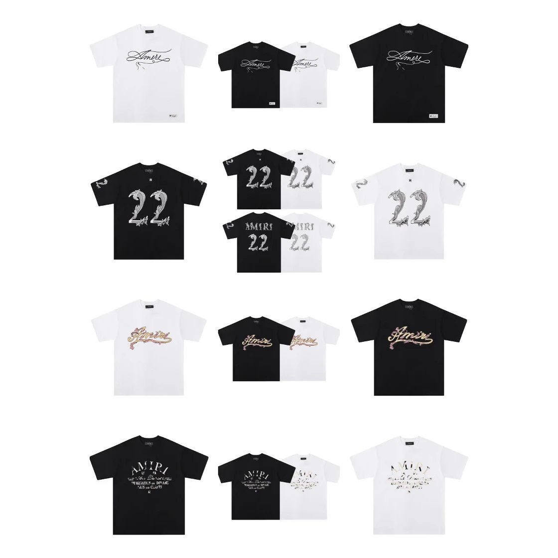Amiri Logo T-Shirt B