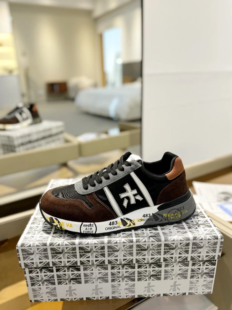 Hogan H433 Original Multicolor Sneakers Chunky Sneakers - 12