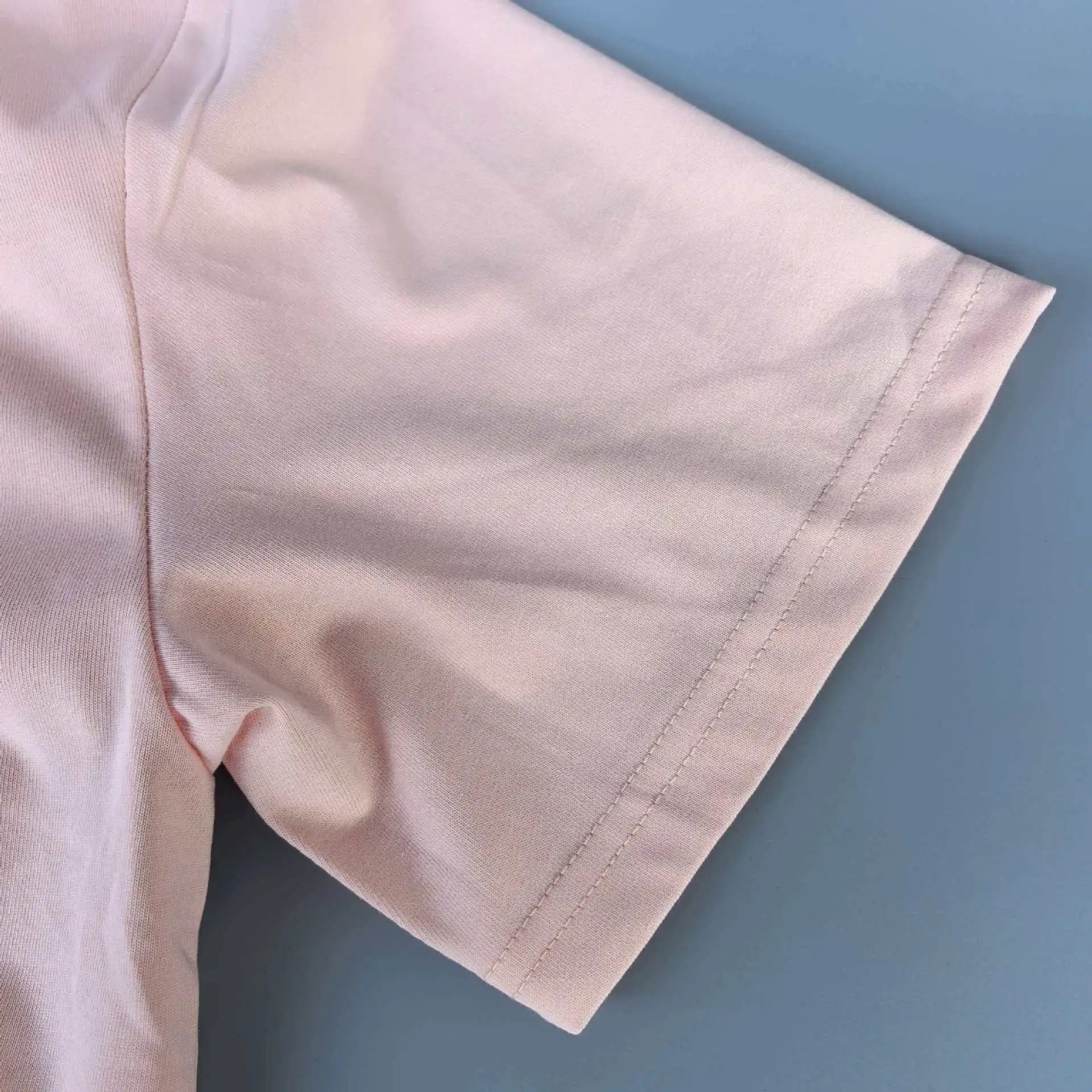 Design Minimalist Patch T-Shirt Dusty Pink T-Shirt - 34
