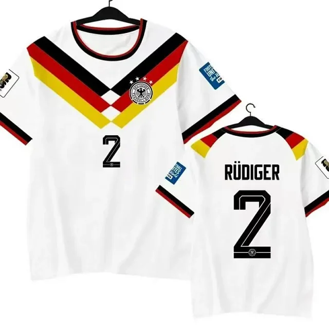 German Football Association Jerseys Germany Home Jersey with Player Name and Number product detail image 1