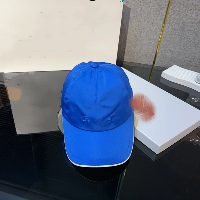Longchamp Hats Embroidered Horse Logo Baseball Cap with Contrast Trim product detail image 8