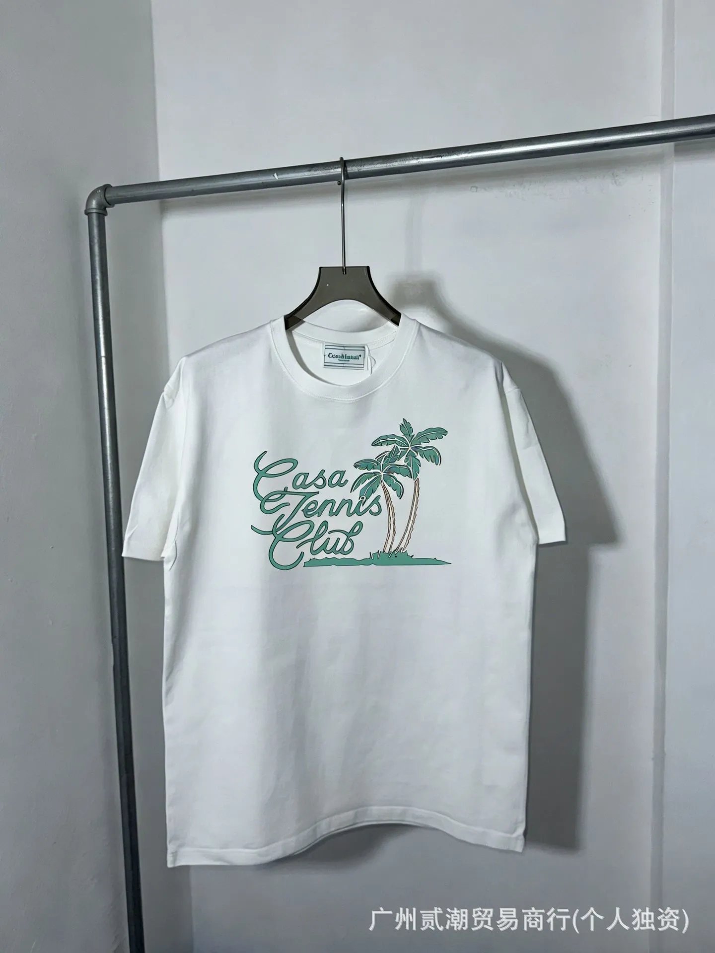BLANCA Casa Square Graphic T-Shirt Light Blue T-Shirt - 6