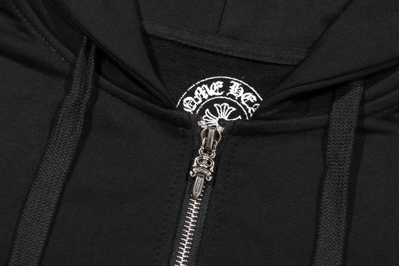 Chrome Hearts Cross Motif Knit Sweater Black with Red Embroidery - 27