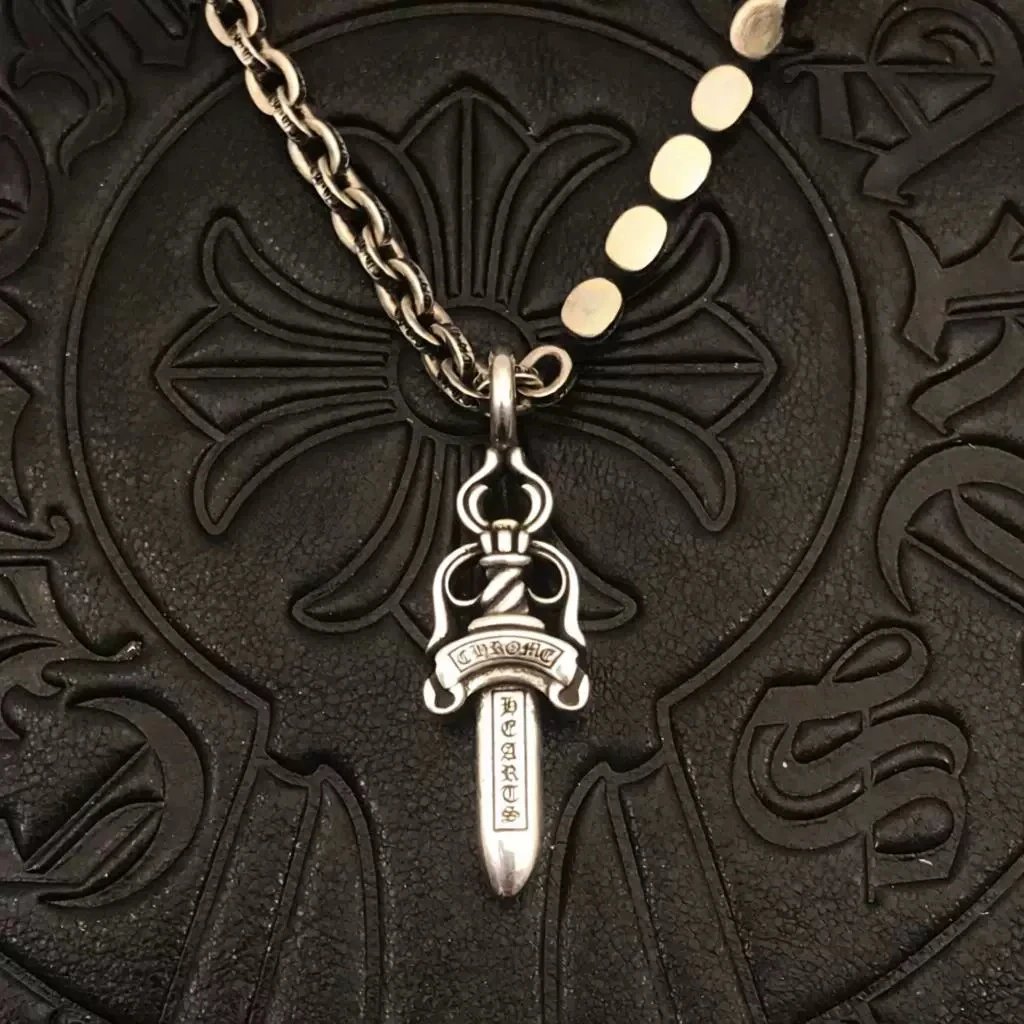 Medium Sword Letter Chain