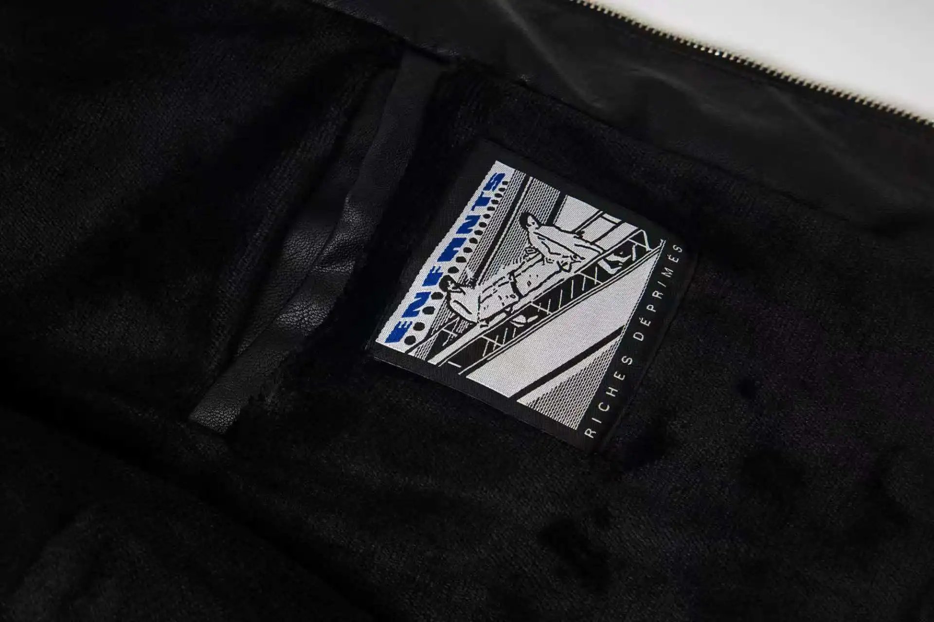 Gallery Dept x ERD White Distressed Graphic Jacket Outerwear - 15