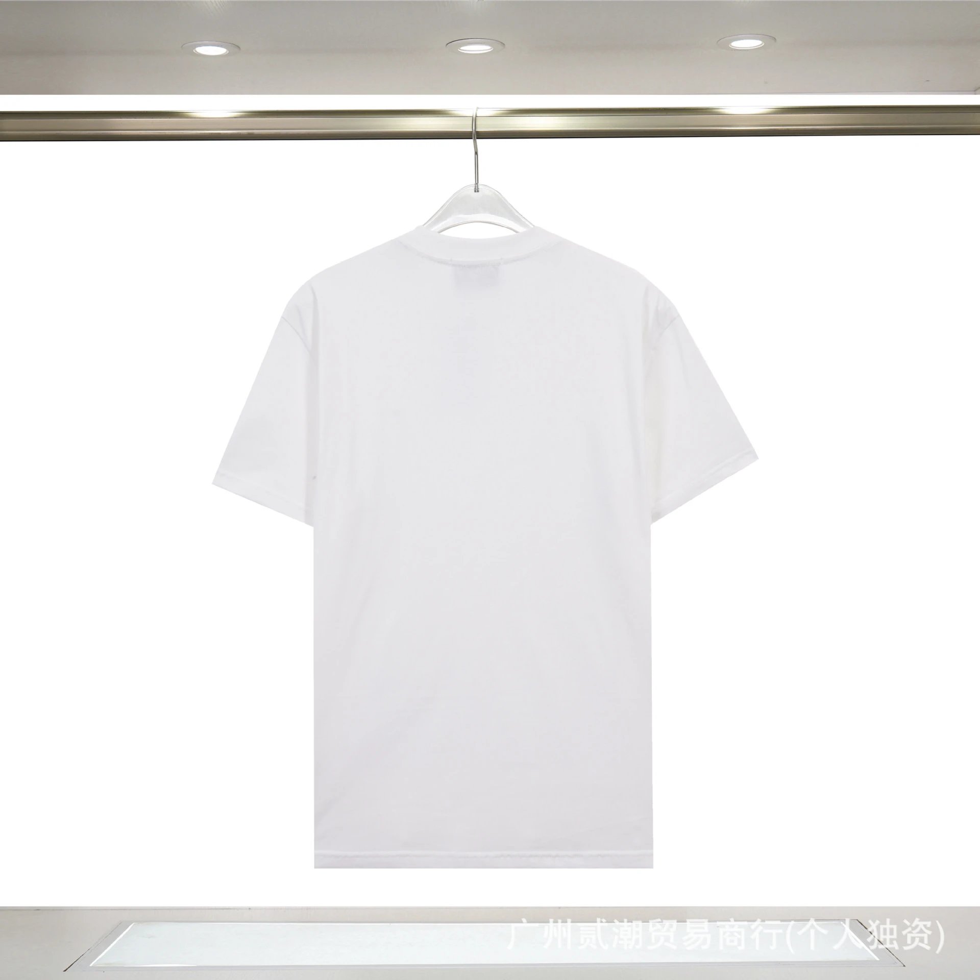 Casablanca Wave & Flame Graphic Black T-Shirt - 5