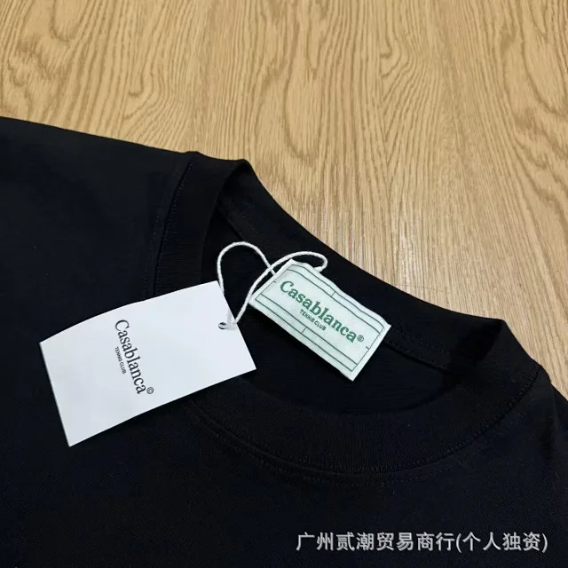 Casablanca T-Shirts Graphic-Print Crewneck product detail image 15
