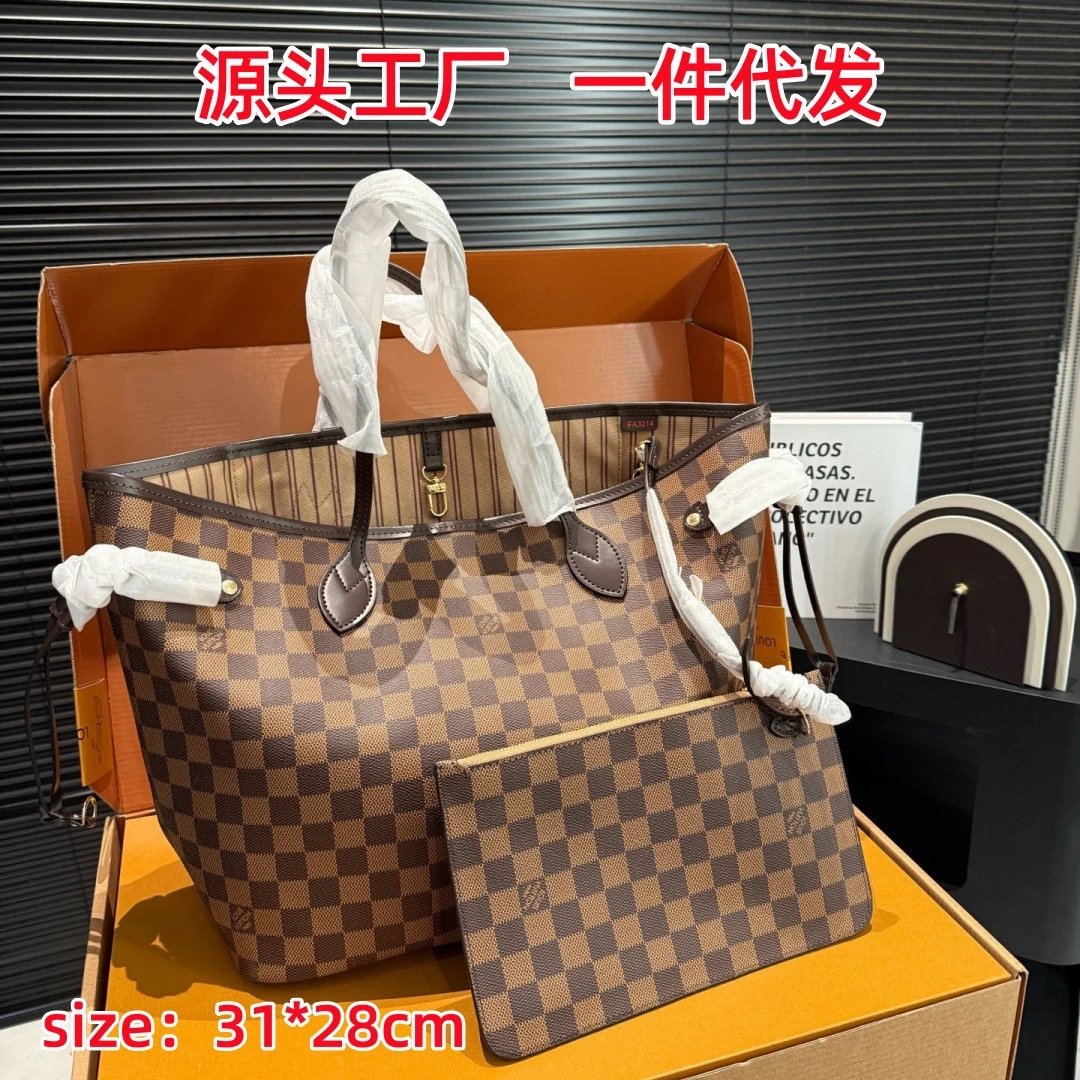 Louis Vuitton Neverfull MM Damier Azur Tote Bag - 5