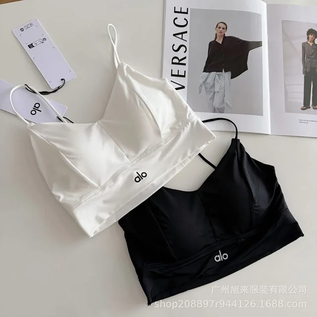 Alo Underwear Padded Crisscross-Back Bralette product detail image 2