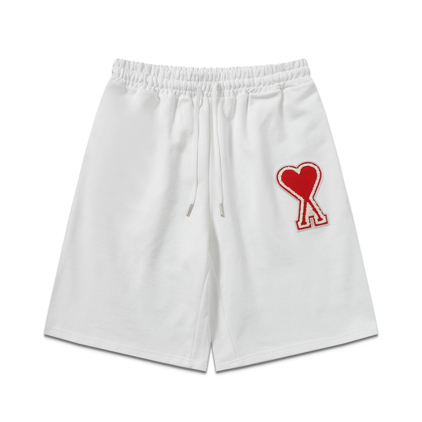 Comme des Garçons Play Heart Logo Sweat Shorts Black - 19