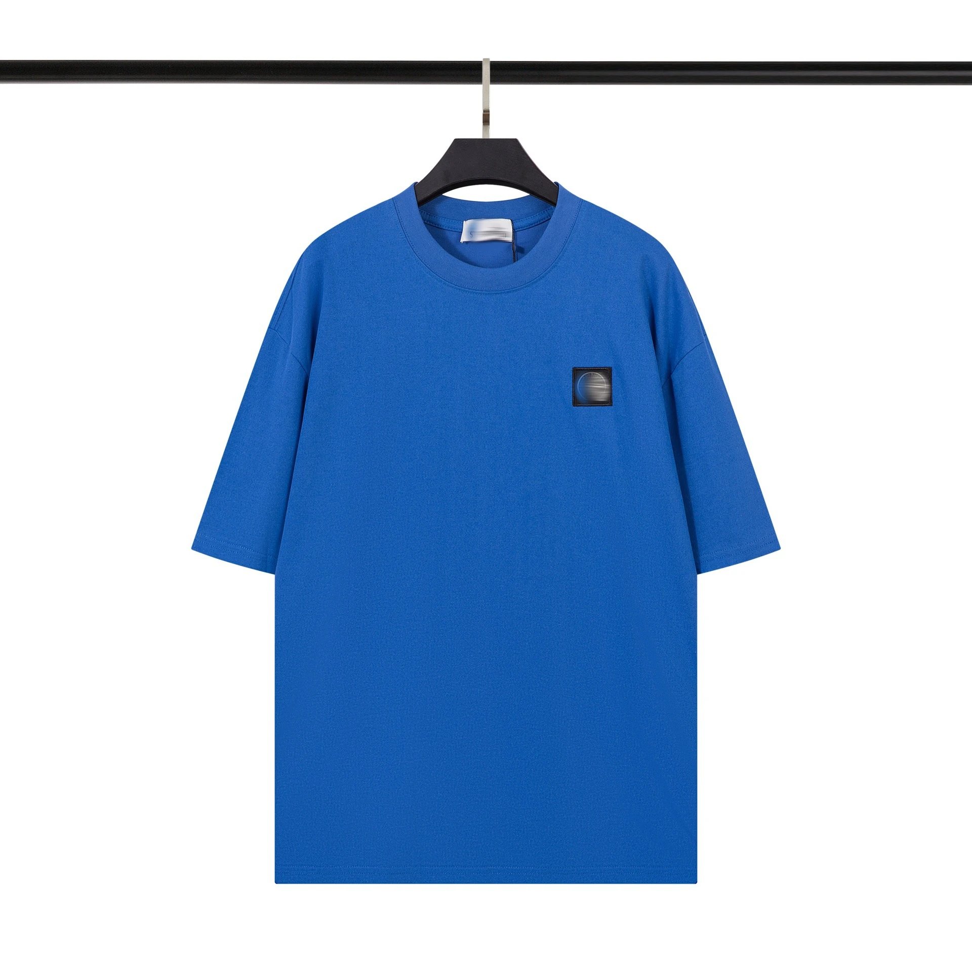 Design Minimalist Pocket T-Shirt Navy - 13