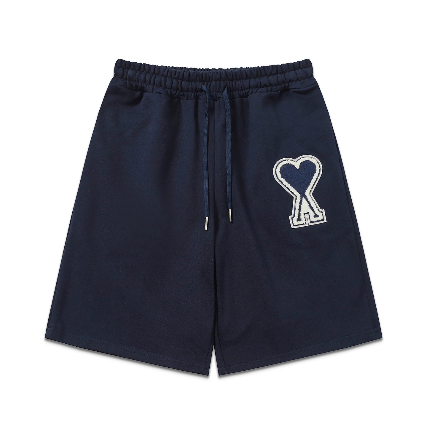 Comme des Garçons Play Heart Logo Sweat Shorts Black - 21