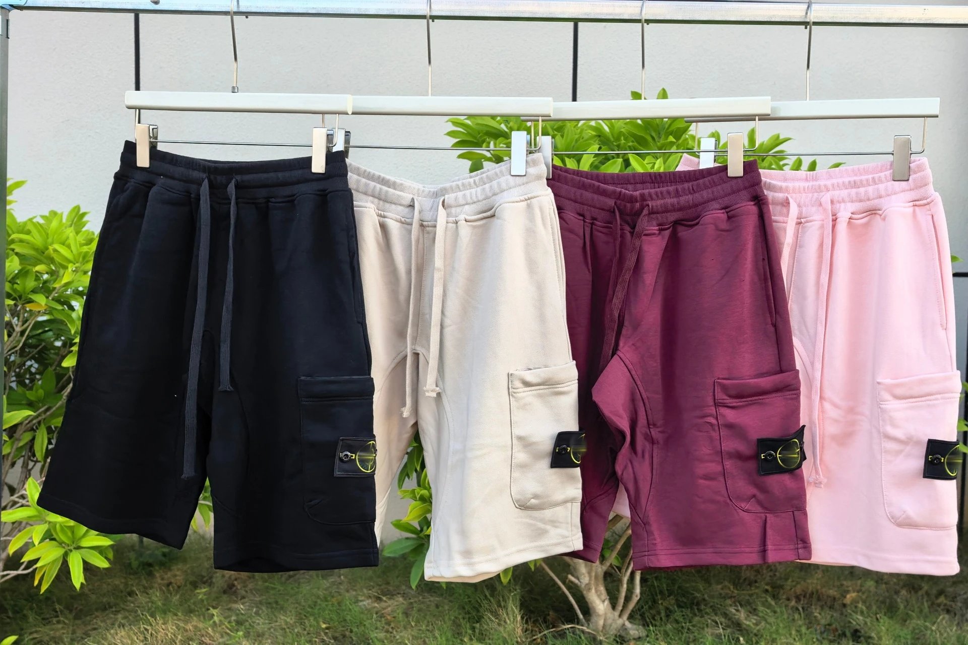 Stone Island Cargo Shorts Beige - 4