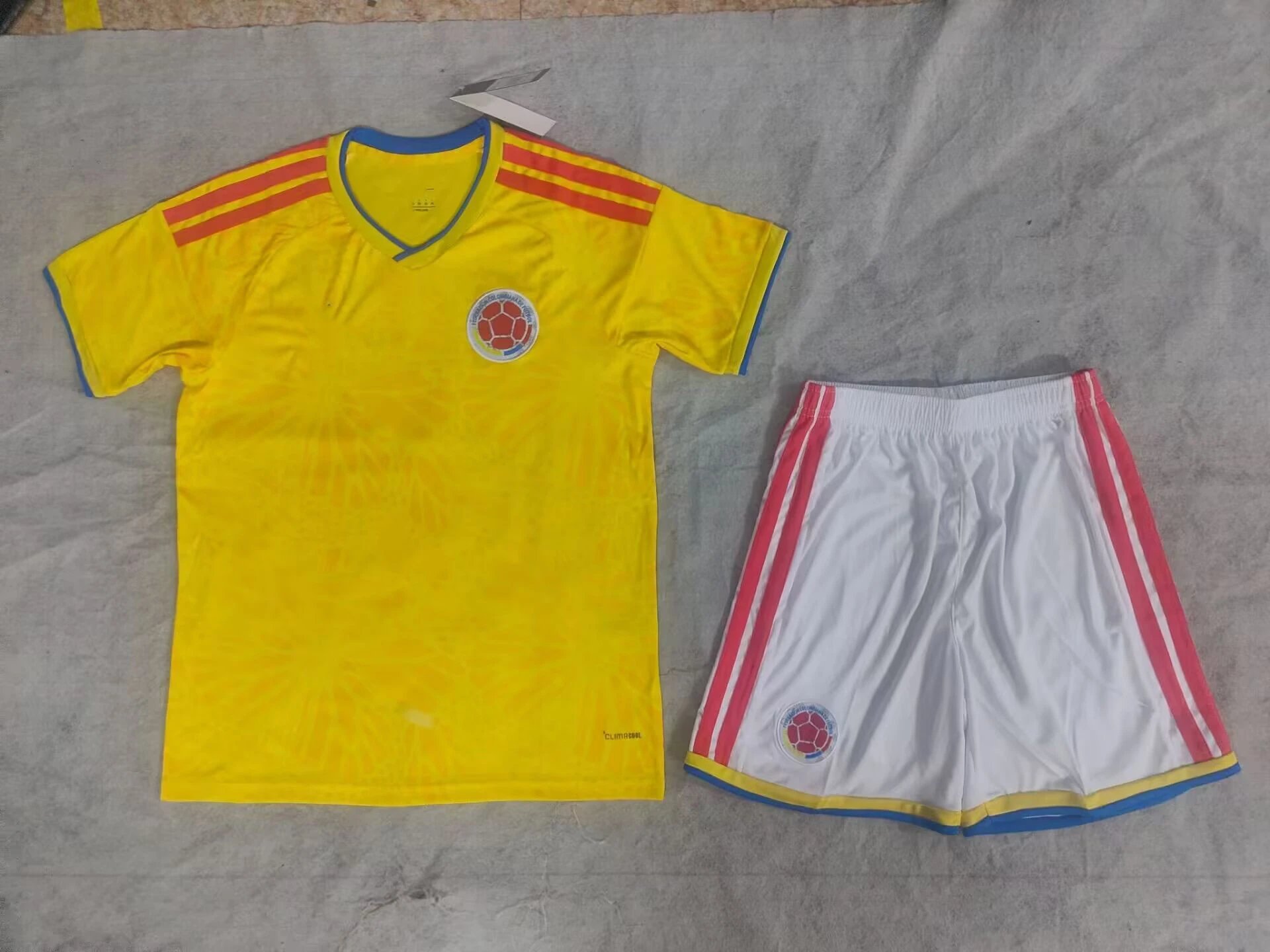 AFA Argentina National Team Home Kit White Blue Stripes Jersey and Black Shorts Sets - 8