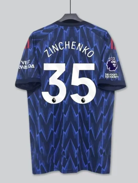 Manchester United 2021-22 Third Jersey Zubimendi #36 Blue - 10