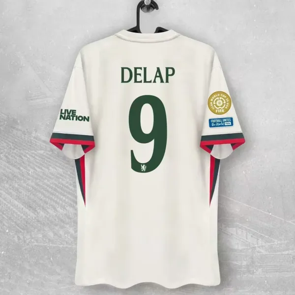 AC Milan 2003-04 Away Jersey White Green Red - 1