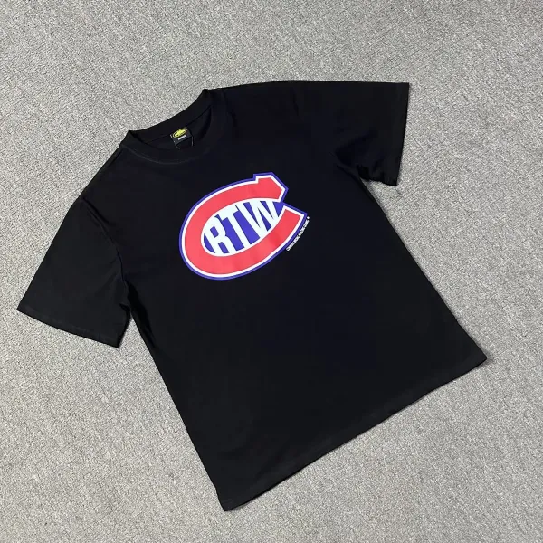 Comme des Garçons Play x Montreal Canadiens RTW Logo Black T-Shirt - 1
