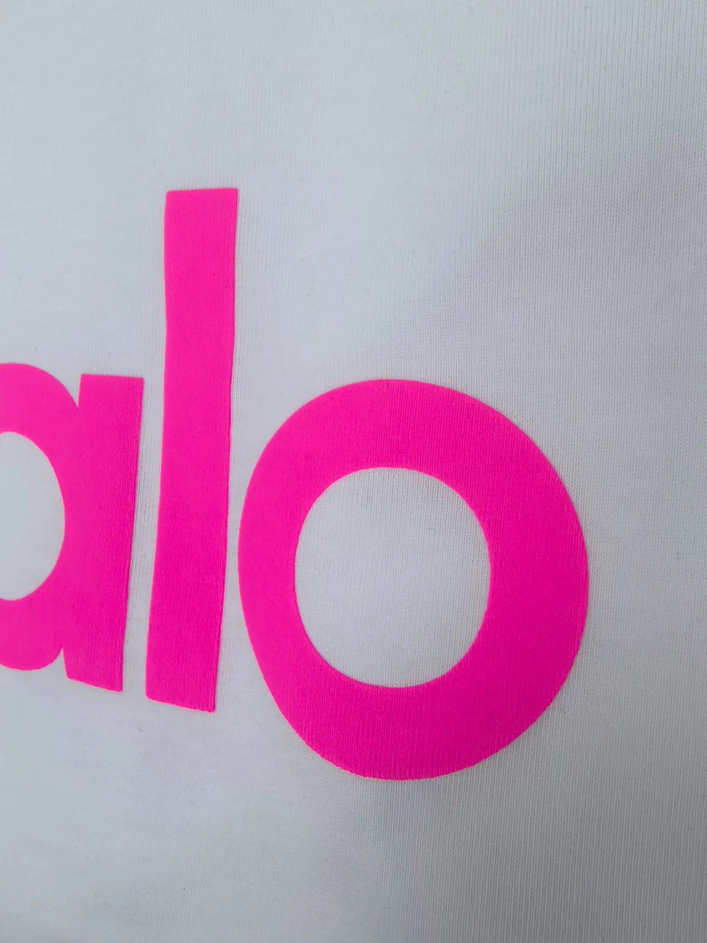 Alo Logo Graphic White T-Shirt - 8