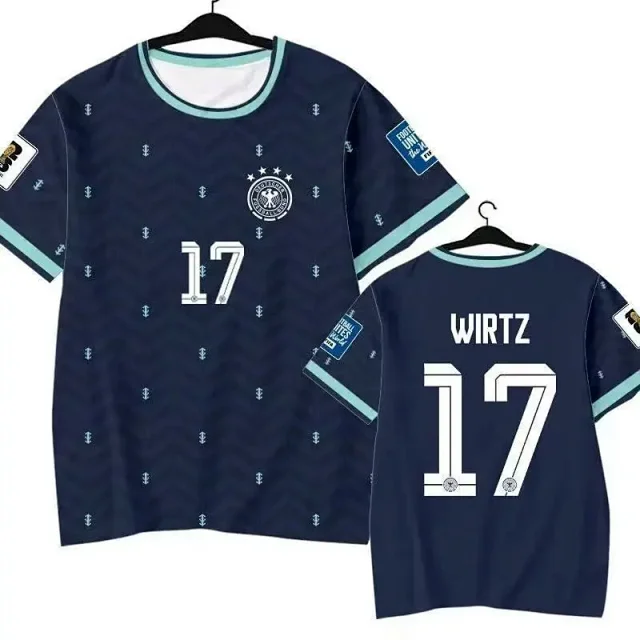 German Football Association Jerseys Germany Home Jersey with Player Name and Number product detail image 9