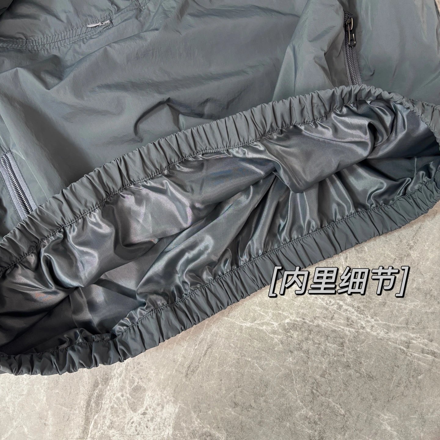 Stone Island David TC Down Black Windbreaker Jacket - 10