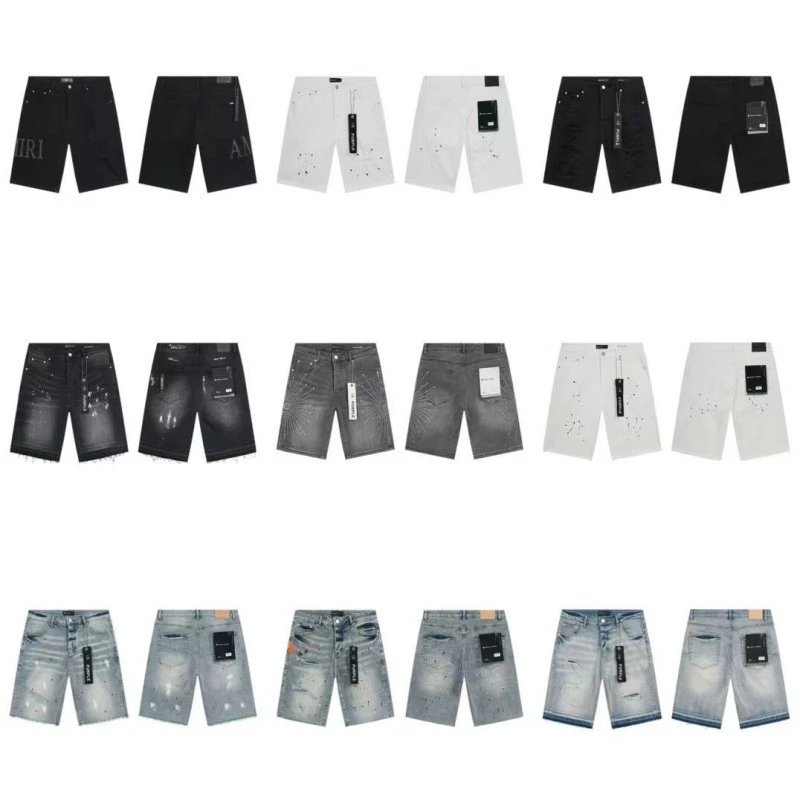 Purple Brand Paint Splatter Distressed White Jeans - 10
