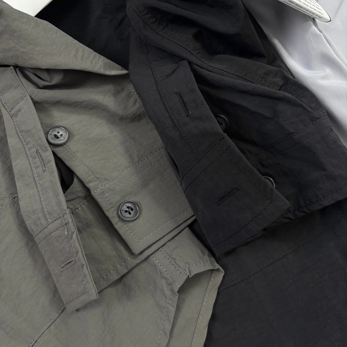Stone Island Black Utility Shirt Tops Shirt - 7