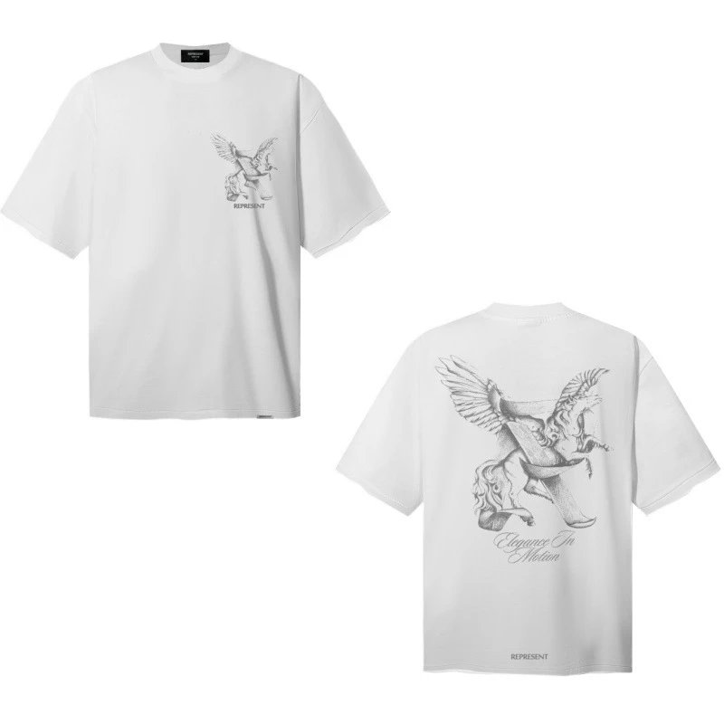 Represent Elegance in Motion T-Shirt Black - 12