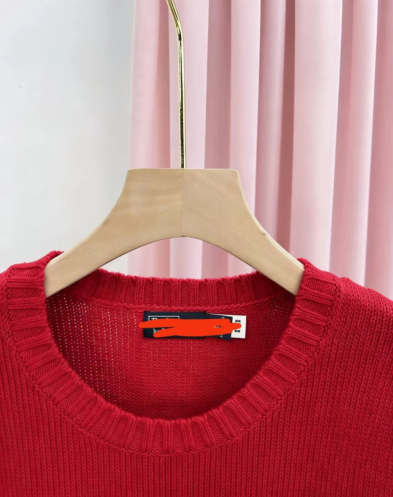 Polo Ralph Lauren Bear Motif Knit Sweater Red - 5