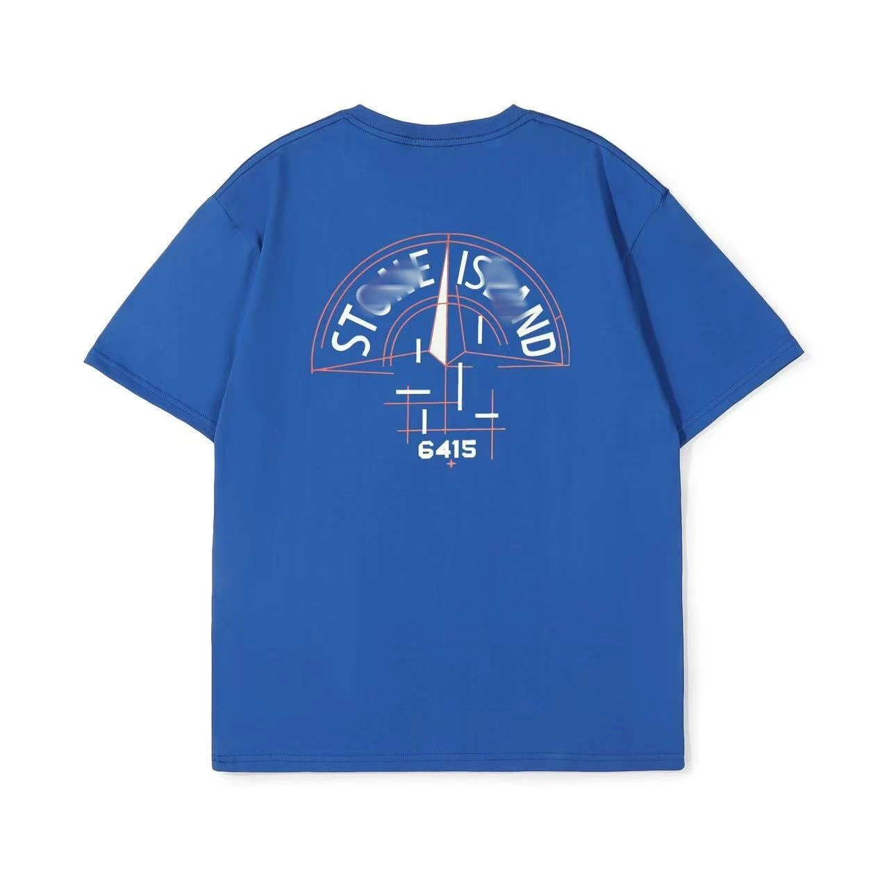 Stone Island Compass Logo T-Shirt Blue - 16
