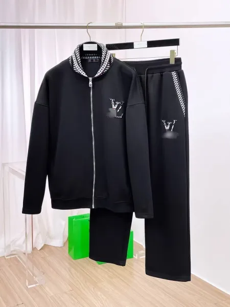 Louis Vuitton Monogram Pixelated Tracksuit Black - 1
