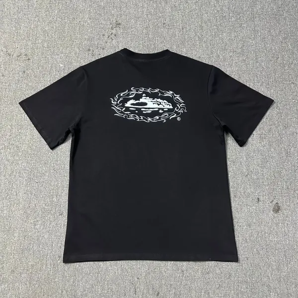 Corteiz Script Logo Black T-Shirt - 38