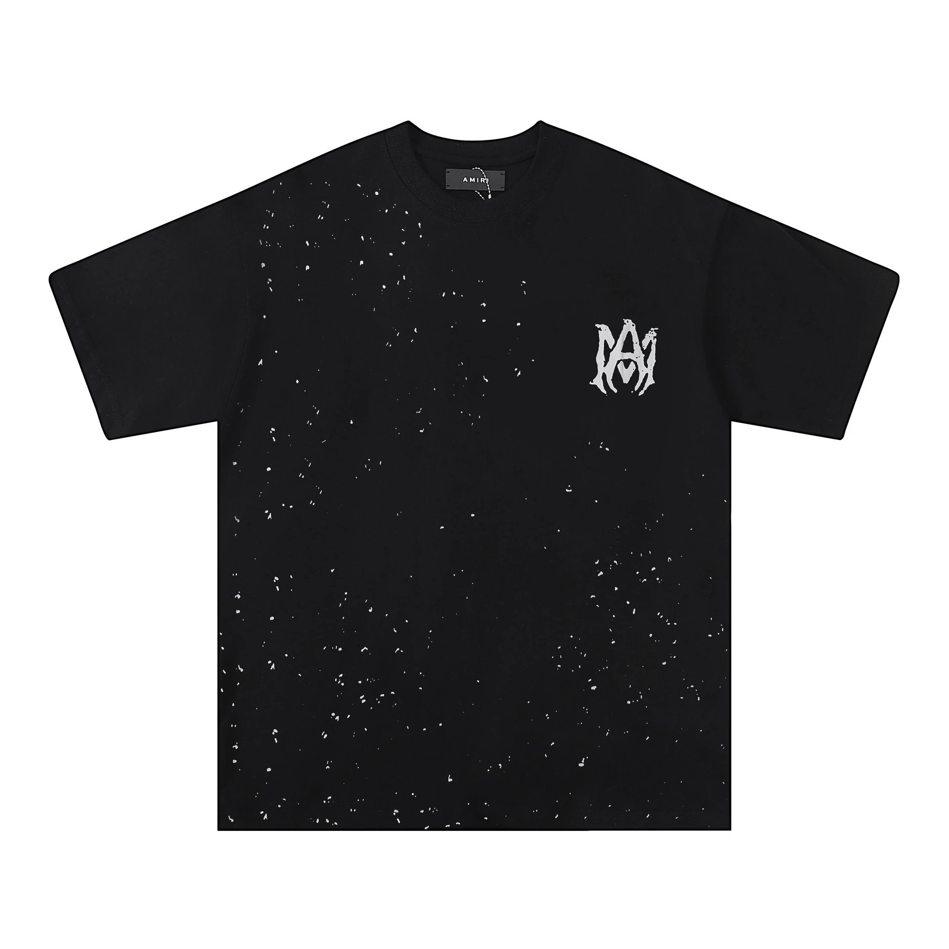 Amiri Theatre Masks Rose Black T-Shirt - 17