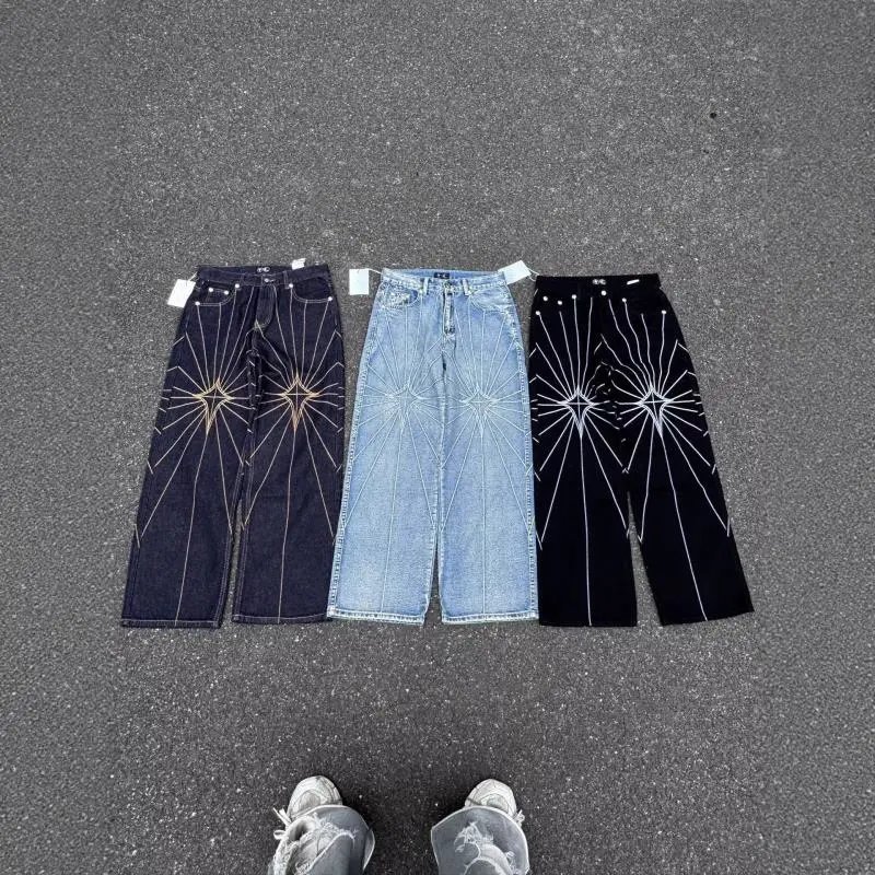Denim Wide Leg Pants