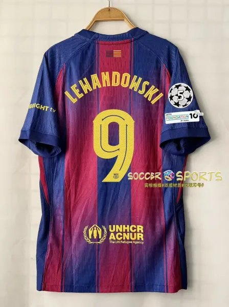 FC Barcelona Lamine Yamal #10 Away Jersey Beige - 12