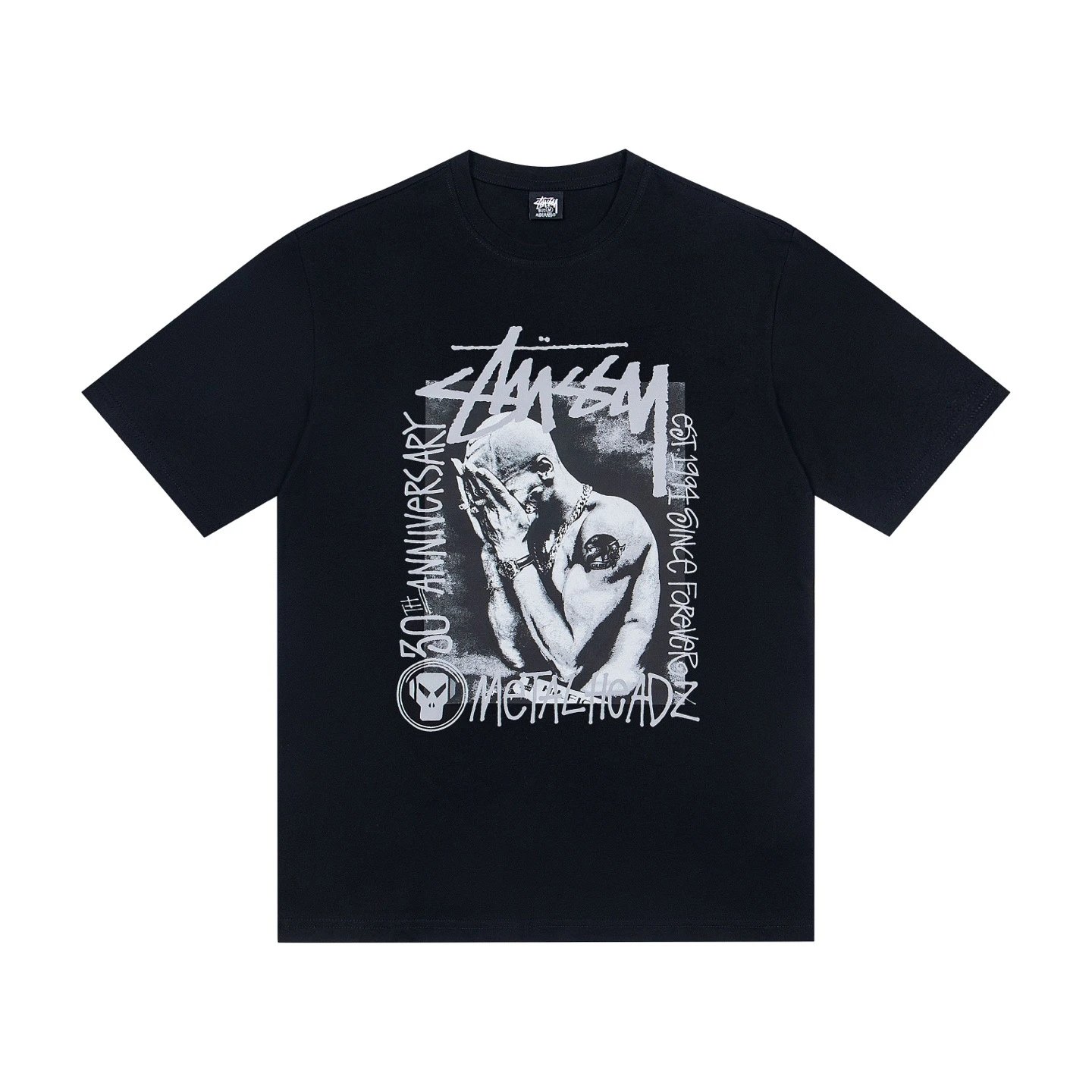 Stussy x Metallica 30th Anniversary Black T-Shirt - 5