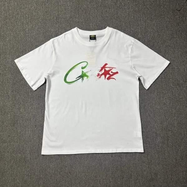 Corteiz Script Logo Black T-Shirt - 28