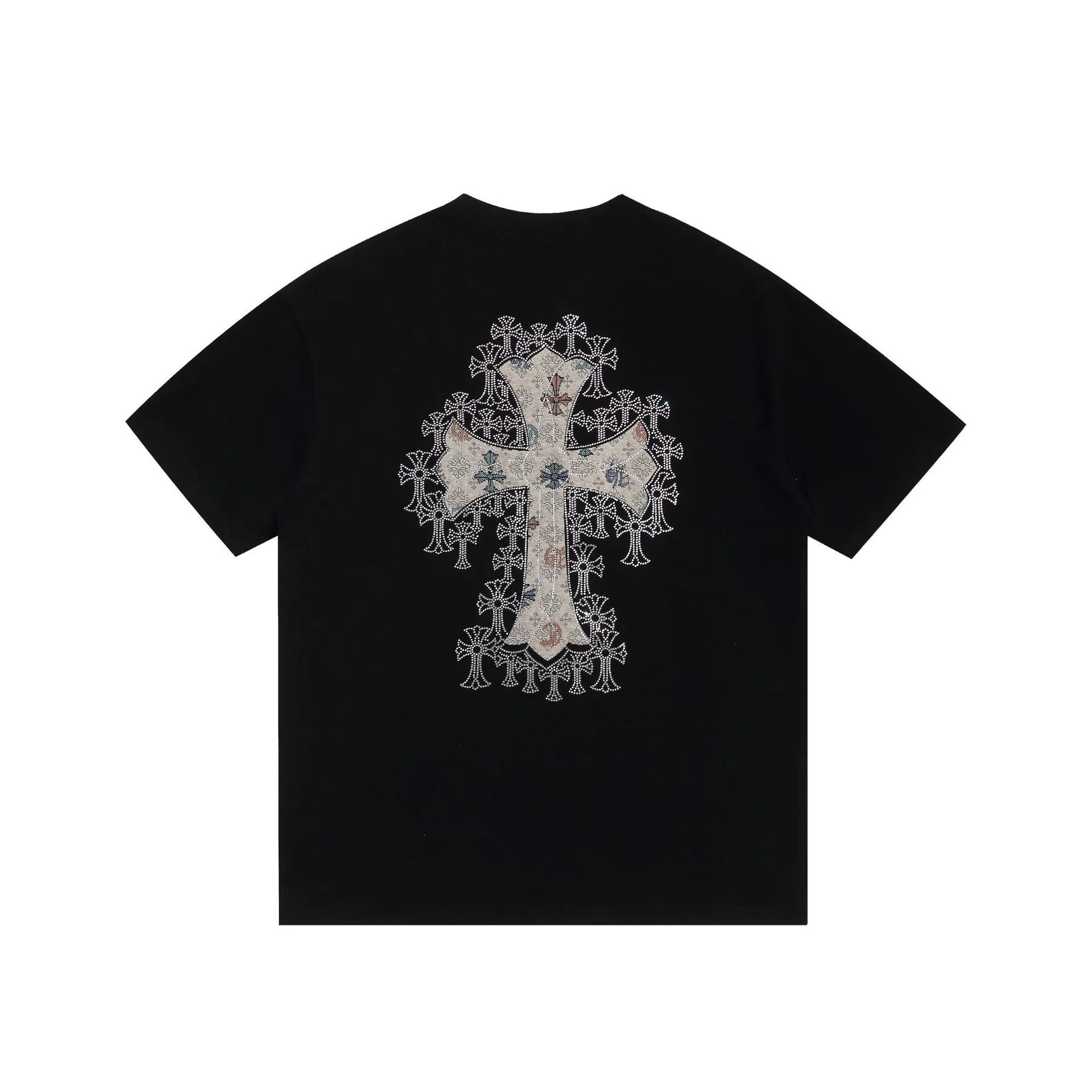 Chrome Hearts Crystal Logo White T-Shirt - 29