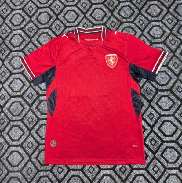 FIGC (Federazione Italiana Giuoco Calcio) Red Away Jersey - 1