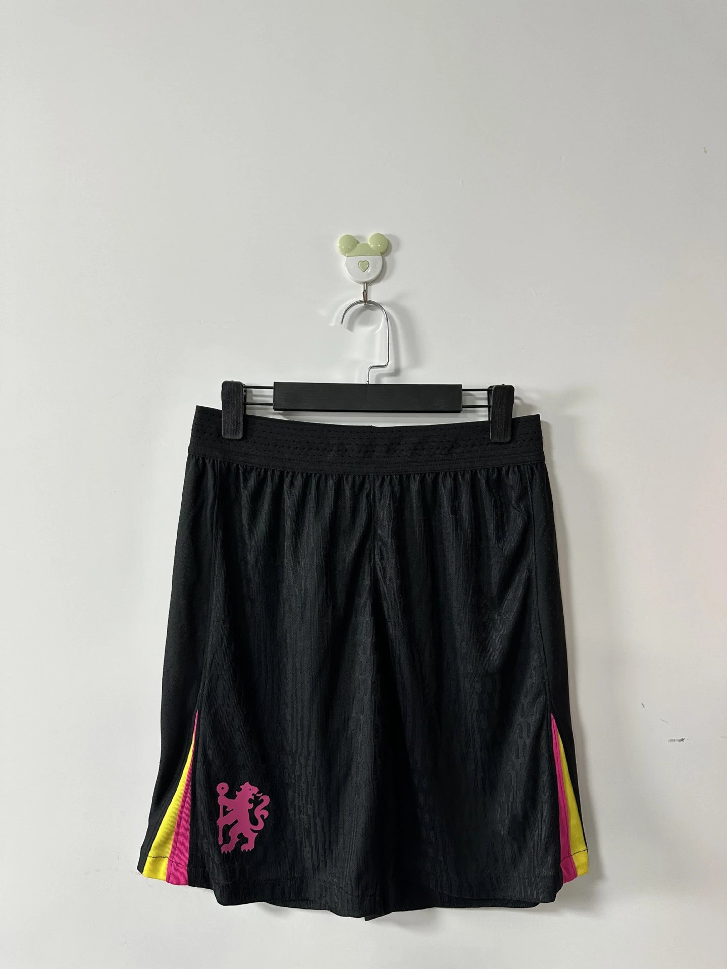 Juventus Training Shorts Black Pink - 9