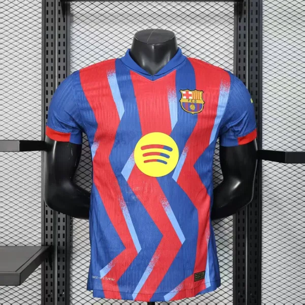 FC Barcelona x Spotify 2024-25 Home Jersey Red Blue - 1