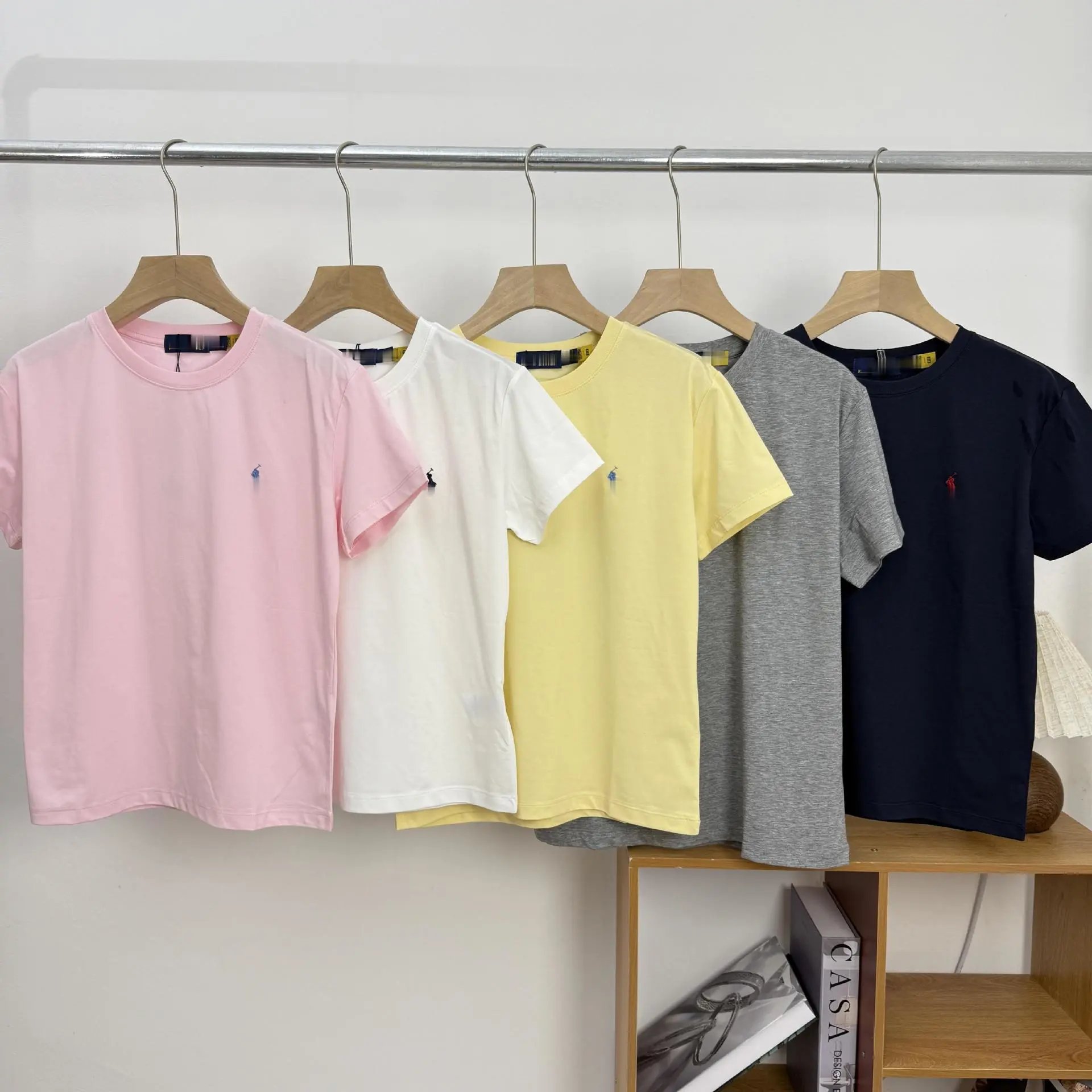 Polo Ralph Lauren Classic Fit Small Pony Logo Yellow T-Shirt - 3