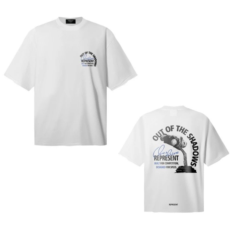 Represent Elegance in Motion T-Shirt Black - 36