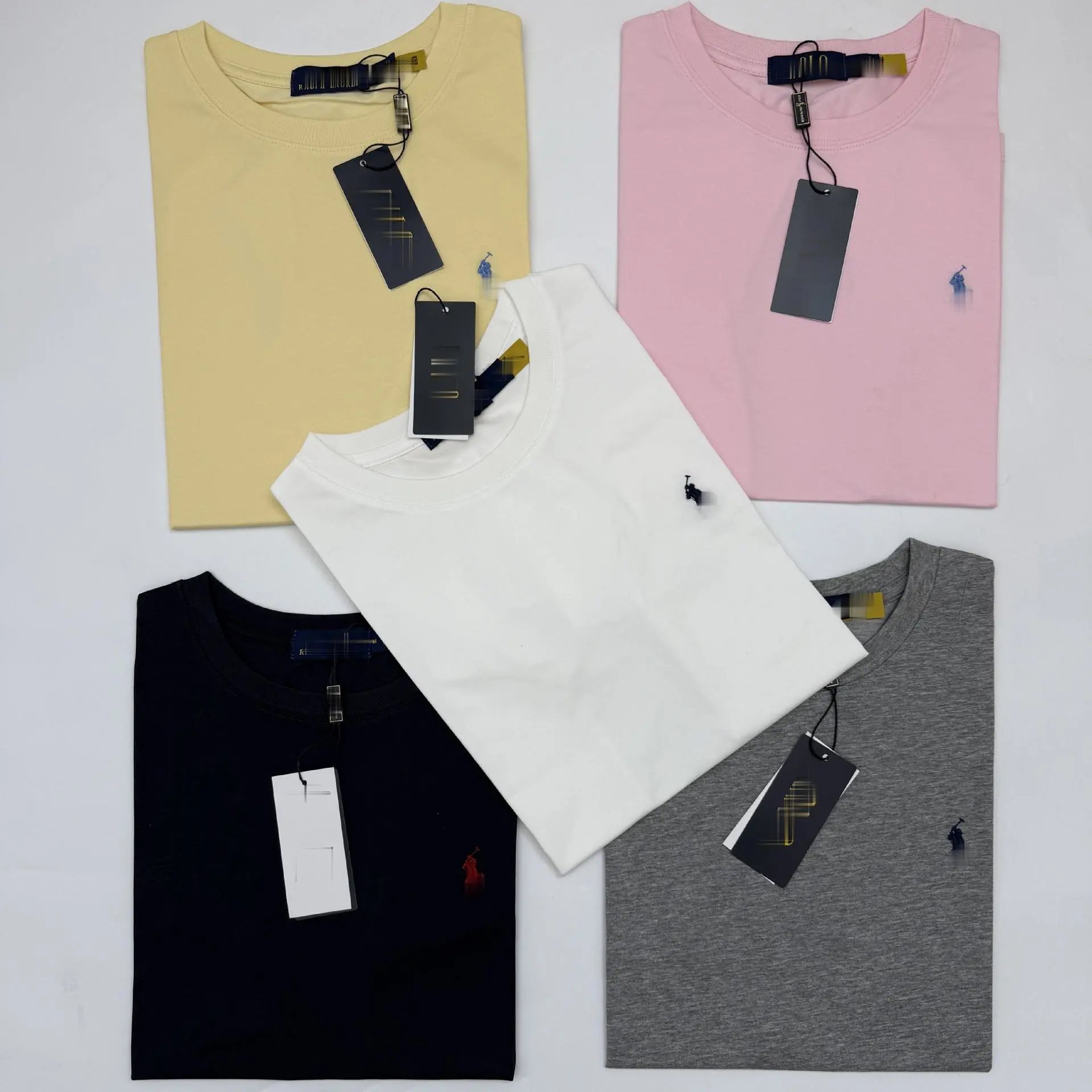 Polo Ralph Lauren Classic Fit Small Pony Logo Yellow T-Shirt - 6