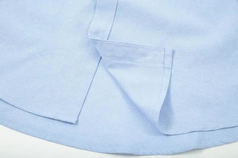Design Short-Sleeve Button-Up Shirt Mint Green - 7