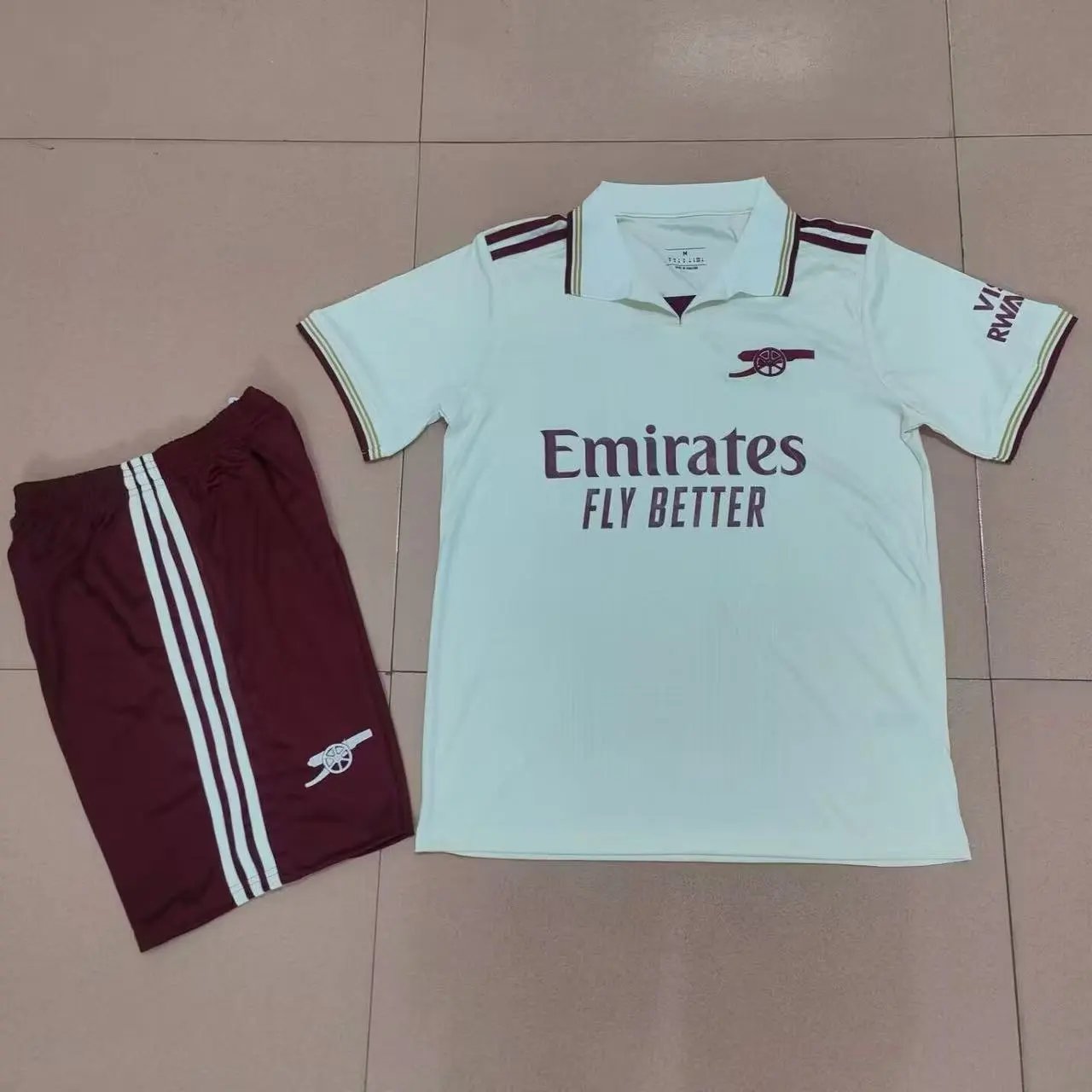 Flamengo Home Jersey and Shorts Set Red Black White - 28