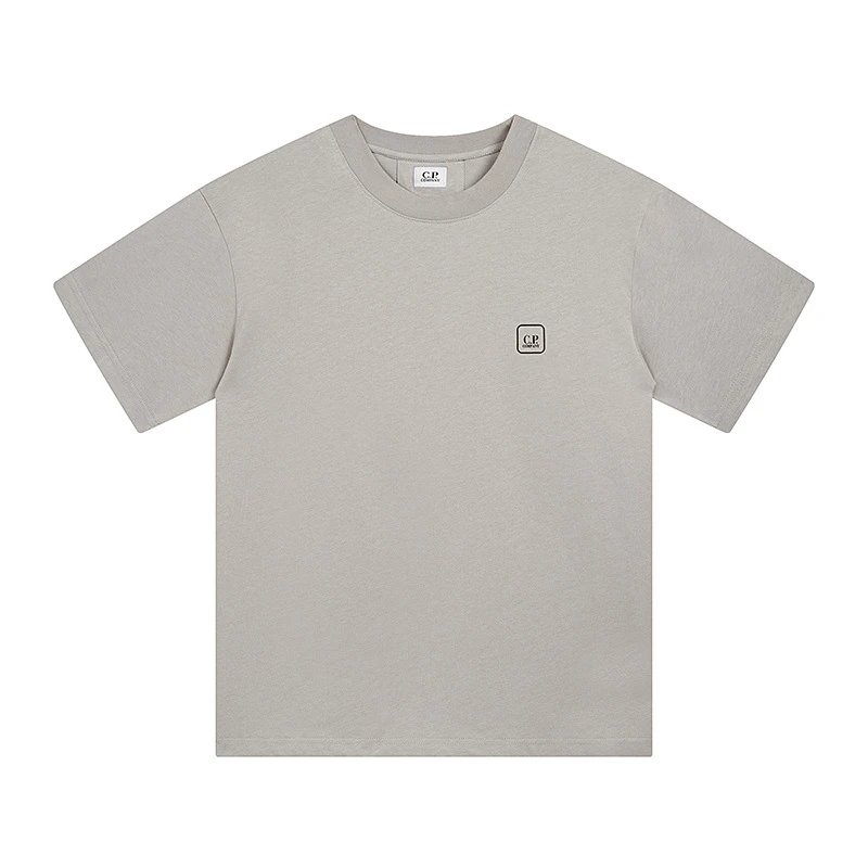 Design Minimal Logo T-Shirt in White, Gray, and Black - 7