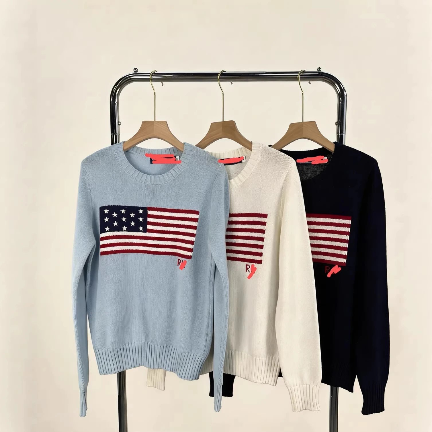 American Flag Knit S