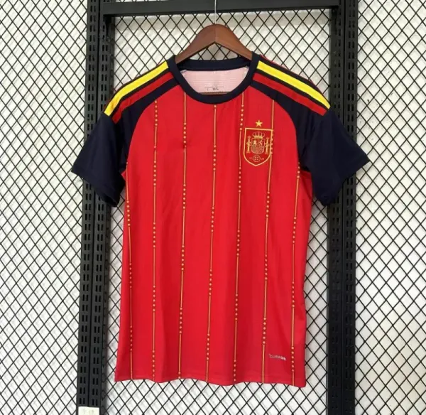 Design Spain National Team Home Jersey Red Jersey - 1