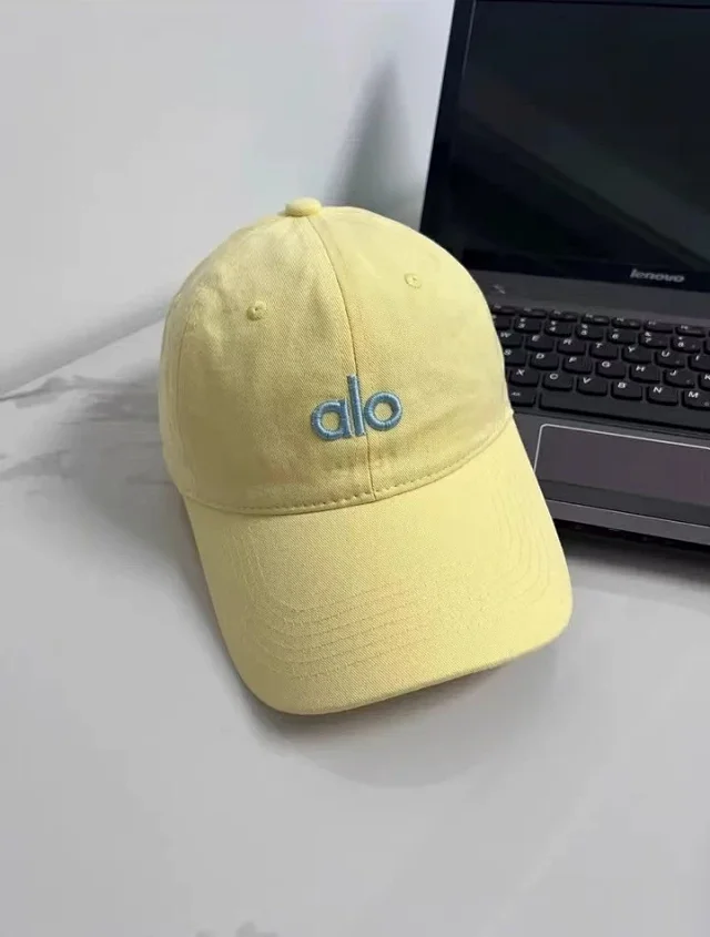 Alo Hats Embroidered Logo Baseball Cap product detail image 5